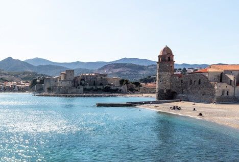 À Collioure, sur la Côte Vermeille